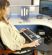 Four-legged Square-leg Office Chair Mouse And Keyboard Rest