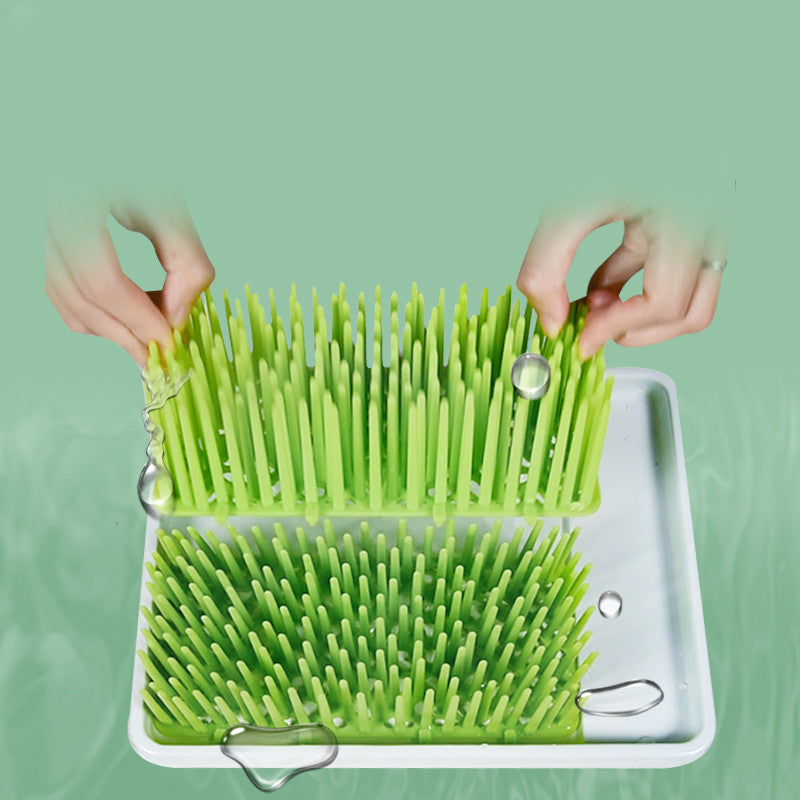Nipple Drain Ventilated Anti-bacterial Tableware Storage Rack