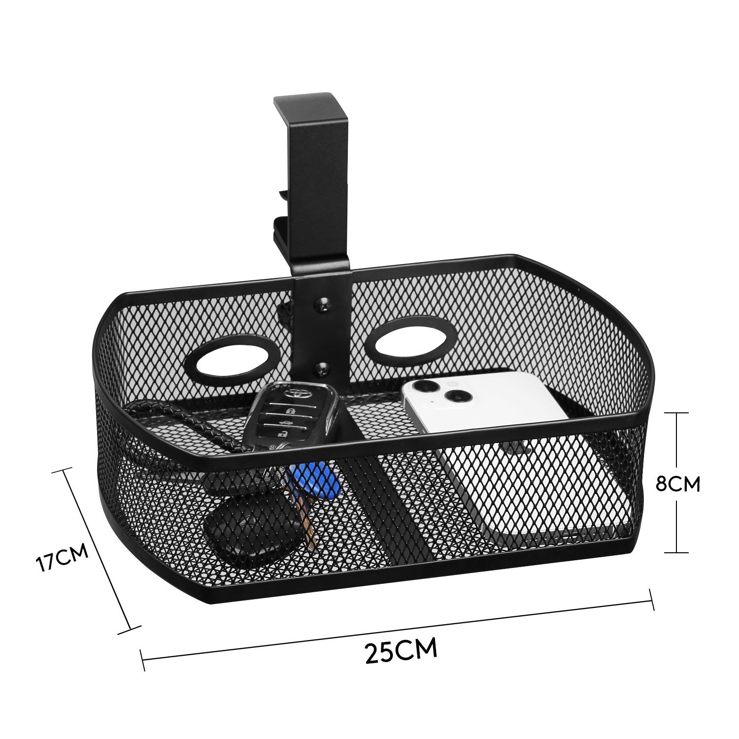 Rotary Storage Rack Office Desk Punch-free